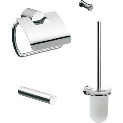Emco Rondo 2 WC-Set - Chrom - Badezimmerzubehör Emco Rondo 2 WC-Set - Chrom - Badezimmerzubehör