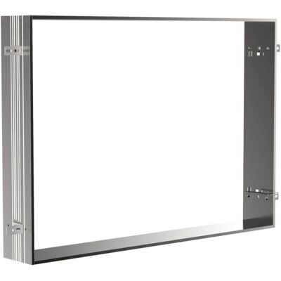 Emco Prime Aluminium Einbaurahmen für 1400mm Spiegelschrank - Spiegelschrankrahmen Emco Prime Aluminium Einbaurahmen für 1400mm Spiegelschrank - Spiegelschrankrahmen