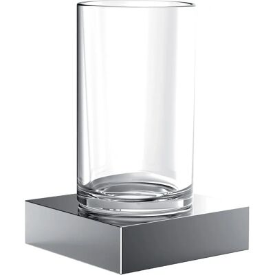 Emco Wandglashalter - Kristallglas klar - Badezimmerzubehör Emco Wandglashalter - Kristallglas klar - Badezimmerzubehör