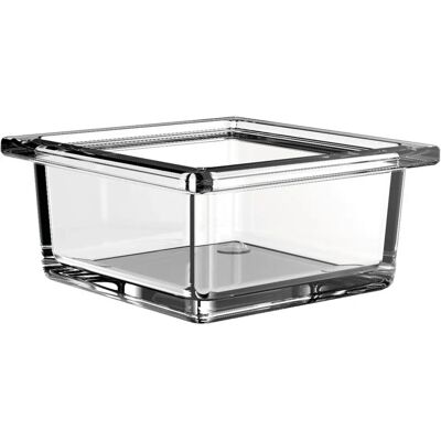Emco Liaison Square Glass Bowl - Glass bowl for railing - Modern design Emco Liaison Square Glass Bowl - Glass bowl for railing - Modern design