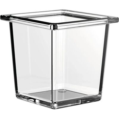 Emco Liaison Glasschale tief - quadratisch für Reling Emco Liaison Glasschale tief - quadratisch für Reling