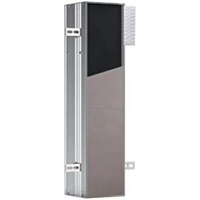 Emco - module asis plus - Module WC - Fixation murale - Aluminium - Charnière gauche Emco - module asis plus - Module WC - Fixation murale - Aluminium - Charnière gauche