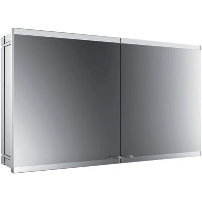Armoire miroir Emco asis evo - 2 portes - 1200 mm - Miroir avec éclairage - Publicité Armoire miroir Emco asis evo - 2 portes - 1200 mm - Miroir avec éclairage - Publicité