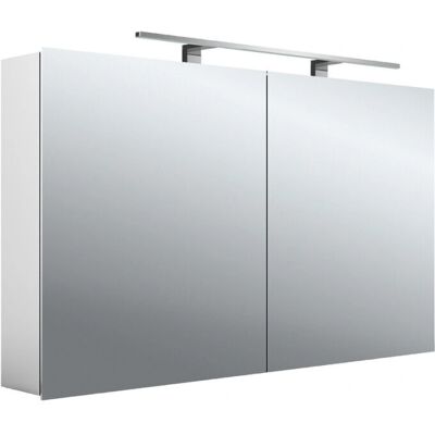 Emco Spiegelschranks - Aluminium, 2 Türen, 1200mm - Spiegelschrank Emco Spiegelschranks - Aluminium, 2 Türen, 1200mm - Spiegelschrank
