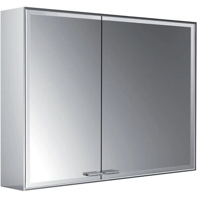 Emco Prestige 2 Badezimmerspiegel-Sekretär - Aluminium, 888mm Emco Prestige 2 Badezimmerspiegel-Sekretär - Aluminium, 888mm