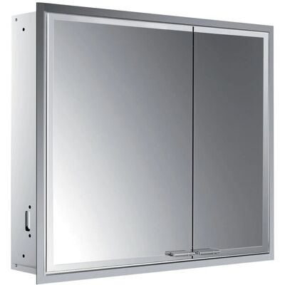 Emco 989707103 Spiegel-Schrank - Aluminium - 815x666mm Emco 989707103 Spiegel-Schrank - Aluminium - 815x666mm