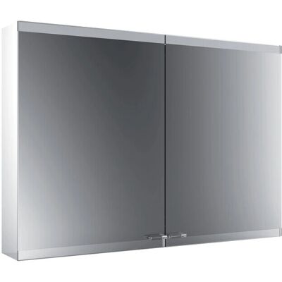 Emco Badezimmer-Spiegelschrank - 1000mm, 2 Türen, LED-Beleuchtung Emco Badezimmer-Spiegelschrank - 1000mm, 2 Türen, LED-Beleuchtung