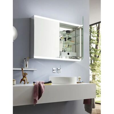 Emco Badezimmermöbel Evo mit LED-Beleuchtung - 2 Türen, 800mm Emco Badezimmermöbel Evo mit LED-Beleuchtung - 2 Türen, 800mm
