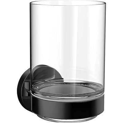 Sous-verre rond en verre EMCO - Noir Sous-verre rond en verre EMCO - Noir
