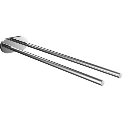 Emco Ronde Handdoekhouder - 2 Armen, 400mm, Chroom - Badkamer Accessoire Emco Ronde Handdoekhouder - 2 Armen, 400mm, Chroom - Badkamer Accessoire