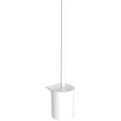 Ensemble de brosse de toilettes Emco Flow - Montage mural, blanc Ensemble de brosse de toilettes Emco Flow - Montage mural, blanc