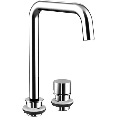 Emco Evo Wasserhahn - 2-Loch, 180mm Ausladung - Badarmatur Emco Evo Wasserhahn - 2-Loch, 180mm Ausladung - Badarmatur