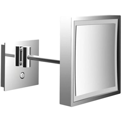 Emco Pure LED-Kosmetikspiegel - 3-fach Vergrößerung, Touchsensor, Direktanschluss - LED Emco Pure LED-Kosmetikspiegel - 3-fach Vergrößerung, Touchsensor, Direktanschluss - LED