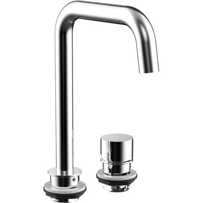 Emco Evo Wasserhahn - Zwei-Loch Waschtischmischer mit 160 mm Ausladung Emco Evo Wasserhahn - Zwei-Loch Waschtischmischer mit 160 mm Ausladung
