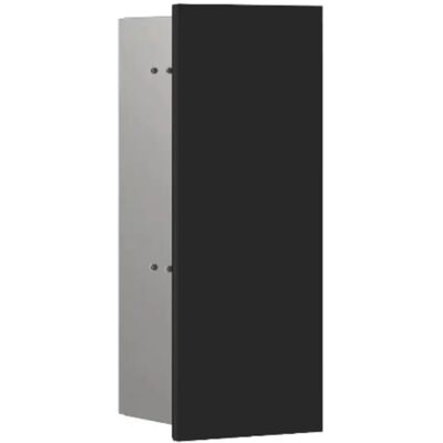 Emco ASIS PURE Wall-Mounted Toilet Brush Module - Black-matte - Bathroom Space Saver Emco ASIS PURE Wall-Mounted Toilet Brush Module - Black-matte - Bathroom Space Saver