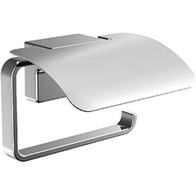 Support papier toilette chromé Emco avec couvercle - Porte-papier WC Support papier toilette chromé Emco avec couvercle - Porte-papier WC