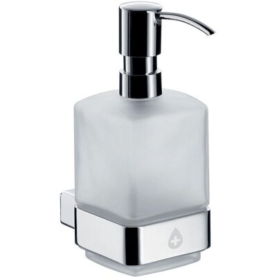 Emco Loft Spender - Satiniertes Kristallglas, Chrom, 300ml Emco Loft Spender - Satiniertes Kristallglas, Chrom, 300ml