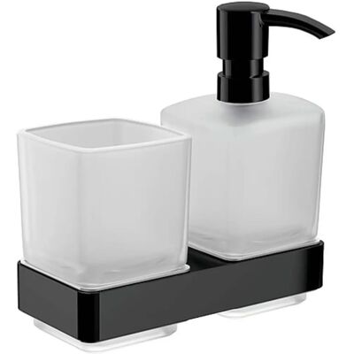 Emco Loft Wall-Mounted Bathroom Accessory Set - Black Emco Loft Wall-Mounted Bathroom Accessory Set - Black