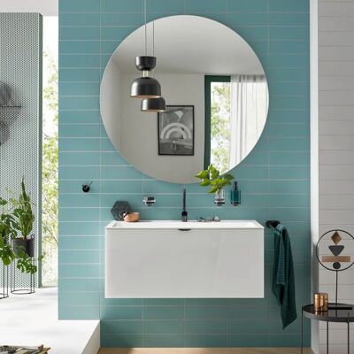 Emco Pure LED-Spiegel - Rund, 600mm, ohne Mattierung, Raumsteuerung Emco Pure LED-Spiegel - Rund, 600mm, ohne Mattierung, Raumsteuerung