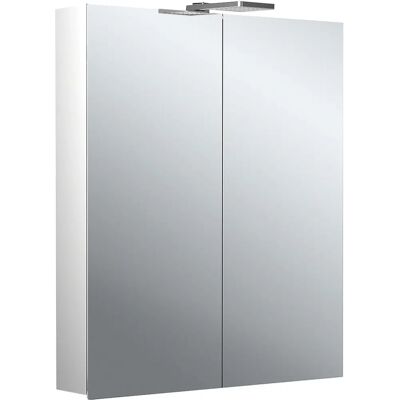 Emco Flat 2 Style Spiegelschrank - 2 Türen, LED, 600x711mm Emco Flat 2 Style Spiegelschrank - 2 Türen, LED, 600x711mm