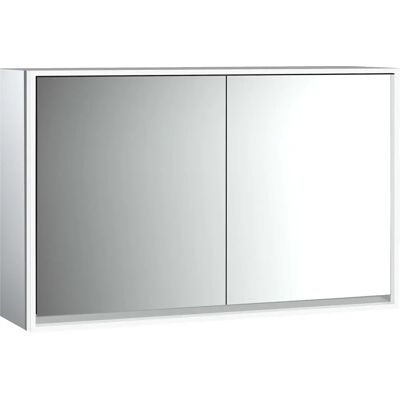 Emco - LED-Spiegelschrank mit Beleuchtung, 1300mm, 2 Türen - Badmöbel Emco - LED-Spiegelschrank mit Beleuchtung, 1300mm, 2 Türen - Badmöbel