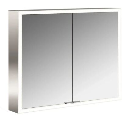 Emco Prime Facelift Badezimmerspiegelkasten - LED, 2 Türen, Aluminium Emco Prime Facelift Badezimmerspiegelkasten - LED, 2 Türen, Aluminium