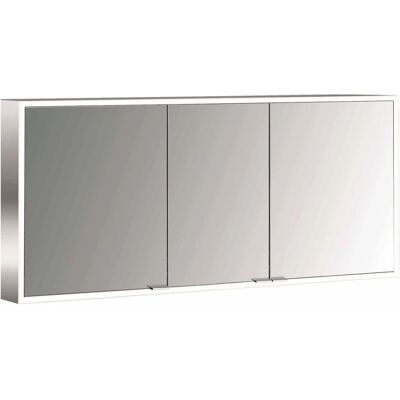 Emco Prime Facelift LED-Spiegelschrank - 1400mm, 3 Türen, Aluminium Emco Prime Facelift LED-Spiegelschrank - 1400mm, 3 Türen, Aluminium
