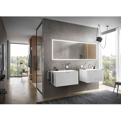 Emco Badezimmer Spiegelschrank - LED, 1300mm, 2 Türen - Wandmontage Emco Badezimmer Spiegelschrank - LED, 1300mm, 2 Türen - Wandmontage