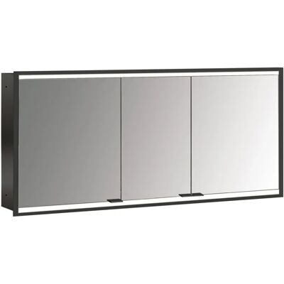 Emco Prime 2 Facelift Badezimmerschrank - LED, 3 Türen, Schwarz/Spiegel Emco Prime 2 Facelift Badezimmerschrank - LED, 3 Türen, Schwarz/Spiegel