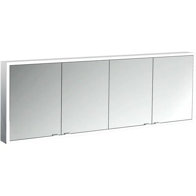 Emco Prime Facelift Spiegelkasten - LED, 4 Türen, Aluminium Emco Prime Facelift Spiegelkasten - LED, 4 Türen, Aluminium