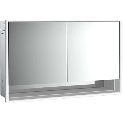 Emco Armario Espejo Iluminado - LED, 2 Puertas, Compartimento Inferior 1300x733mm Emco Armario Espejo Iluminado - LED, 2 Puertas, Compartimento Inferior 1300x733mm