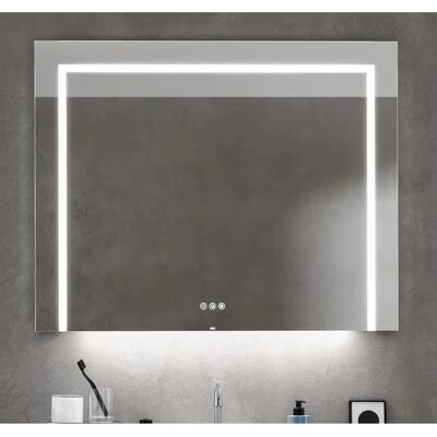Emco MI 220+ LED-Spiegel - Drei Lichtausschnitte - 700x1000mm Emco MI 220+ LED-Spiegel - Drei Lichtausschnitte - 700x1000mm