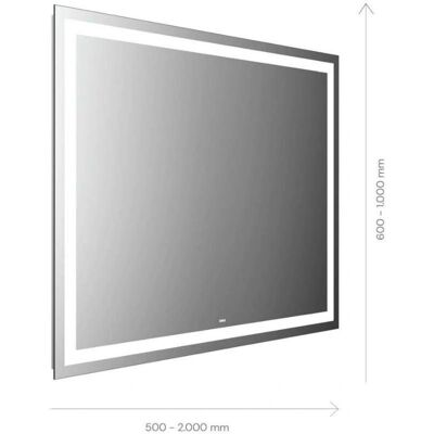 Emco MI 230 LED-Lichtspiegel - Sensor, 700mm Höhe Emco MI 230 LED-Lichtspiegel - Sensor, 700mm Höhe