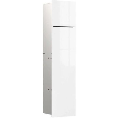 Emco Asis Pure Edelstahl WC-Modul - Glasfront, rechte Tür - Unterputz Emco Asis Pure Edelstahl WC-Modul - Glasfront, rechte Tür - Unterputz