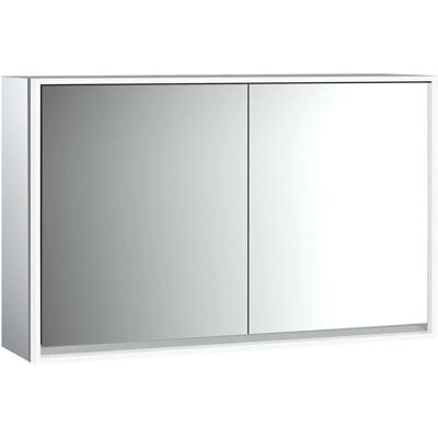 Emco LED-Badezimmerspiegelschrank - 1300mm, 2 Türen, Aufputz Emco LED-Badezimmerspiegelschrank - 1300mm, 2 Türen, Aufputz