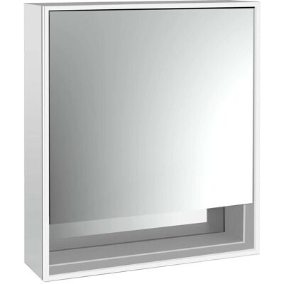 Emco Loft Badspiegelschrank - Weiß & Aluminium - 9798062 Emco Loft Badspiegelschrank - Weiß & Aluminium - 9798062