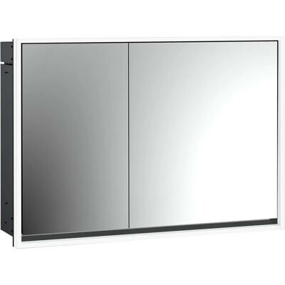 Emco Schwarz LED-Spiegelschrank - Badmöbel Emco Schwarz LED-Spiegelschrank - Badmöbel