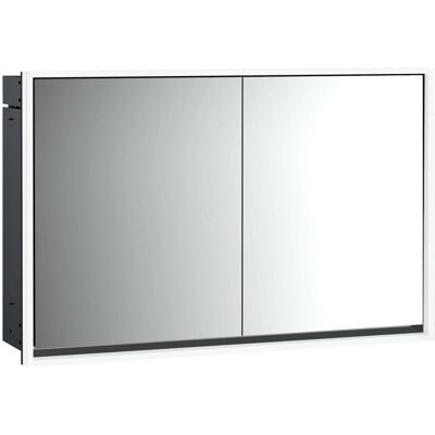 Emco Schwarz/Espelho Badschrank - LED, 2 Türen, Verstellbare Regale Emco Schwarz/Espelho Badschrank - LED, 2 Türen, Verstellbare Regale