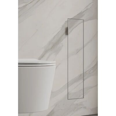Kronenbach - Cube Design WC-Modul Unterputz - 15.4 x 65.8 cm Kronenbach - Cube Design WC-Modul Unterputz - 15.4 x 65.8 cm