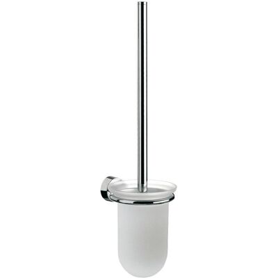 Emco Rondo 2 Satin-Glas Toilettenbürstengarnitur - Badezimmerzubehör Emco Rondo 2 Satin-Glas Toilettenbürstengarnitur - Badezimmerzubehör