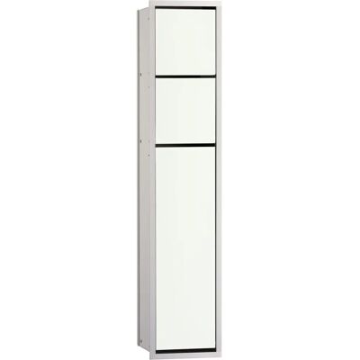 Emco asis WC-Modul - Wandmontage, 809mm, Alu / optiwhite - Toilettenmodul Emco asis WC-Modul - Wandmontage, 809mm, Alu / optiwhite - Toilettenmodul