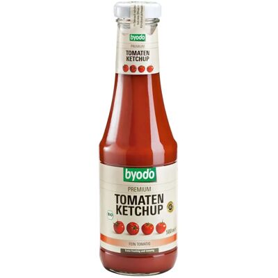 BYODO Ketchup de tomate - Sans gluten, Bio, 500ml - Publicité BYODO Ketchup de tomate - Sans gluten, Bio, 500ml - Publicité