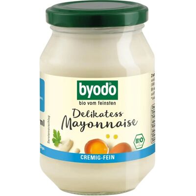 BYODO Bio Mayonnaise - 250 ml - Glutenfrei - Hoch Fett BYODO Bio Mayonnaise - 250 ml - Glutenfrei - Hoch Fett