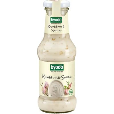 BYODO Bio glutenfreie Knoblauchsauce 250 ml BYODO Bio glutenfreie Knoblauchsauce 250 ml