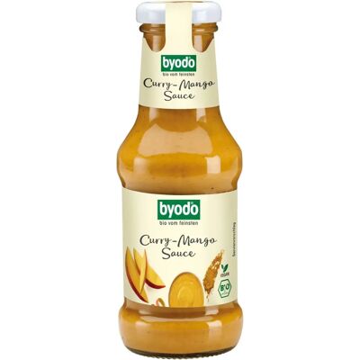 BYODO Sauce Curry Mangue - Bio, Sans Gluten, 250ml - Publicité BYODO Sauce Curry Mangue - Bio, Sans Gluten, 250ml - Publicité