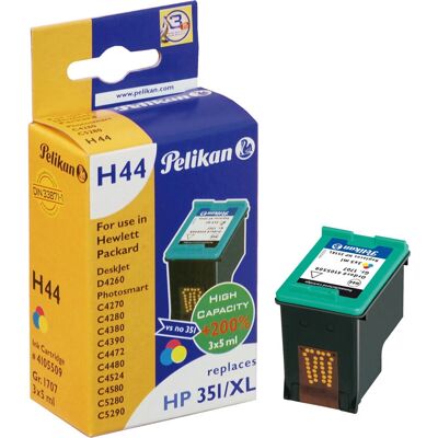 Cartuccia inchiostro Pelikan H44 - Cartuccia per stampante a getto d'inchiostro a 3 colori Cartuccia inchiostro Pelikan H44 - Cartuccia per stampante a getto d'inchiostro a 3 colori