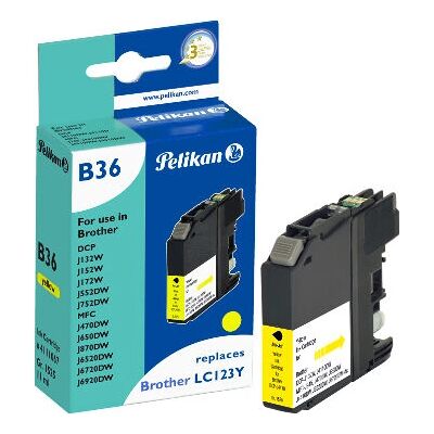 Pelikan B36 cartouche d'encre - Jaune - Cartouche d'encre Pelikan B36 cartouche d'encre - Jaune - Cartouche d'encre