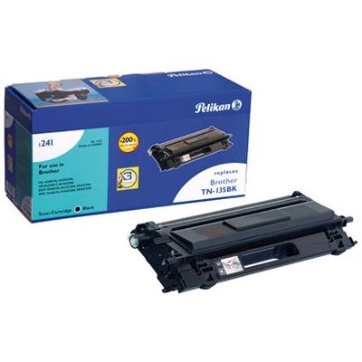 Pelikan TN-135BK Aufbereiteter Schwarzer Toner - Druckerzubehör Pelikan TN-135BK Aufbereiteter Schwarzer Toner - Druckerzubehör
