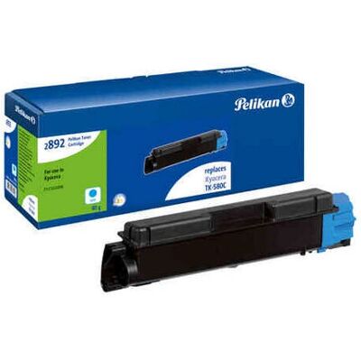 Pelikan TK-580C Cartouche de toner Cyan - Toner - Publicité Pelikan TK-580C Cartouche de toner Cyan - Toner - Publicité
