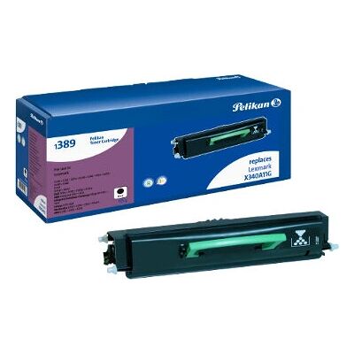 Pelikan - 1389 - Lexmark X340A11G - Noir - Cartouche de toner - Publicité Pelikan - 1389 - Lexmark X340A11G - Noir - Cartouche de toner - Publicité